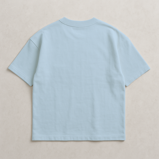 Lavender, Oversized drop shoulders T-shirt, 210 GSM, 100% premium cotton