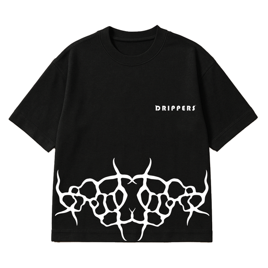 Caus, Oversized drop shoulders T-shirt, 210 GSM, 100% premium cotton.