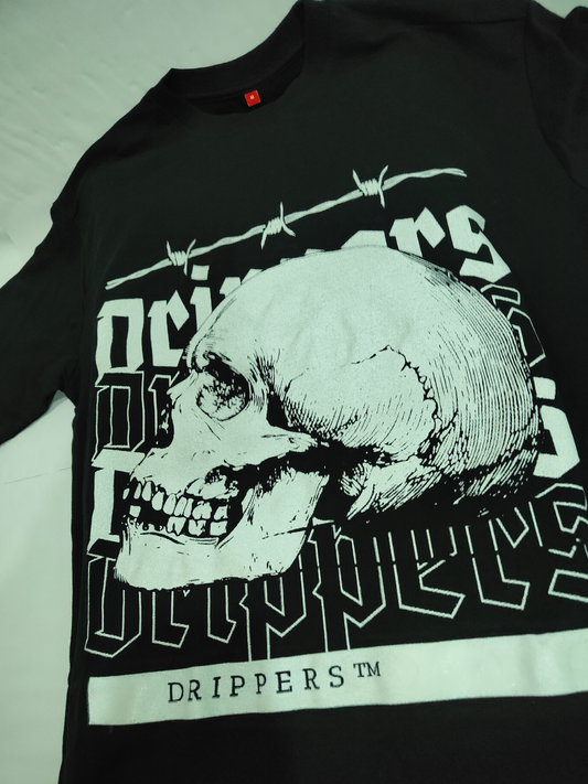 Cranium, Oversized drop shoulders T-shirt, 210 GSM, 100% premium cotton.