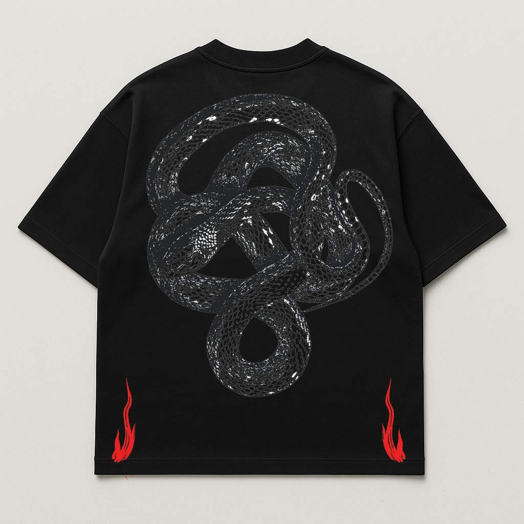 Sarpa, Oversized drop shoulders T-shirt, 210 GSM, 100% premium cotton