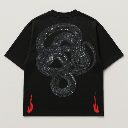 Sarpa, Oversized drop shoulders T-shirt, 210 GSM, 100% premium cotton