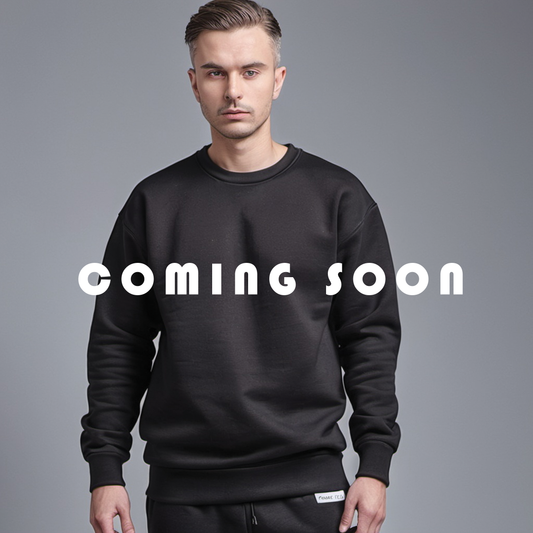 DRIP BLACK, REGULAR FIT SWEATSHIRT, 320 GSM